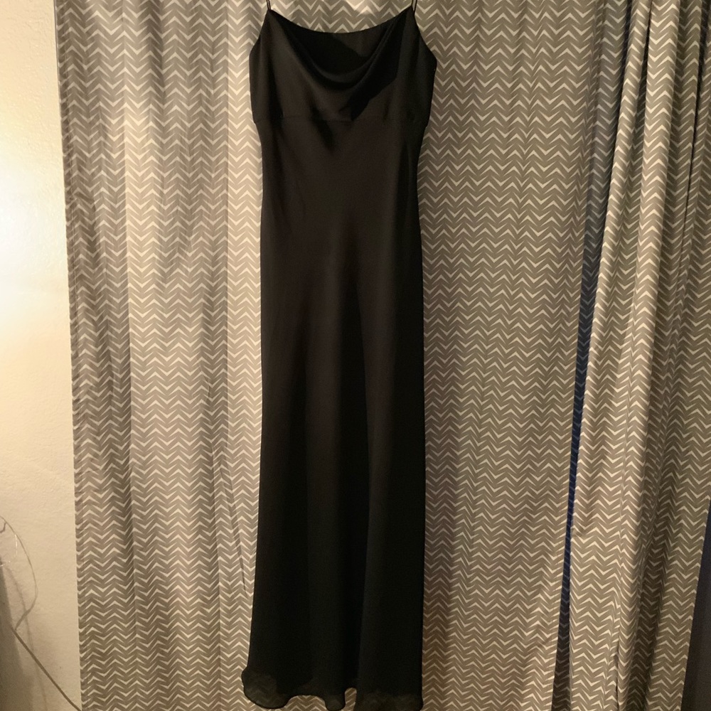 Long black dress